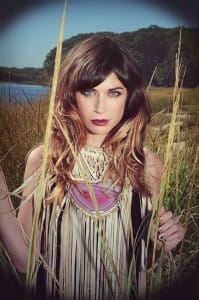New Jersey-based singer-songwriter Nicole Atkins performed a fantastic all-acoustic, unplugged show at New York City’s Rubin Museum of Art on Friday, August 9th. (Press photo by Lucia Holm)
