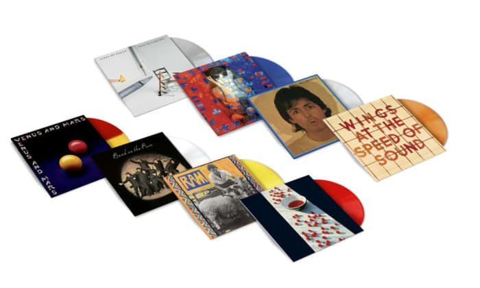 THE PAUL McCARTNEY ARCHIVE COLLECTIONPaul McCartney: McCartney, McCartney II, Tug Of War, Pipes Of PeacePaul and Linda McCartney: RamPaul McCartney and Wings: Band On The RunWings: Venus And Mars, At The Speed Of Sound (PRNewsfoto/Universal Music Enterprises)