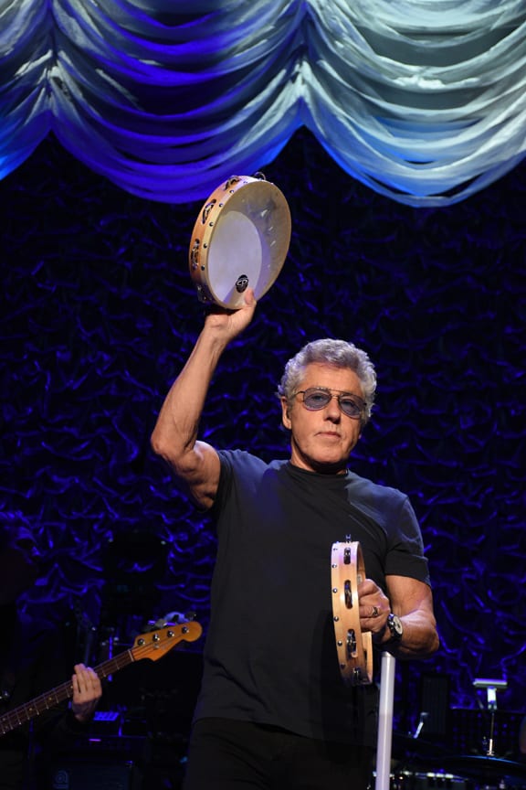 Roger Daltrey was in fine voice throughout The Who’s May 13th concert at Madison Square Garden. (Photo by Frank White Photography)