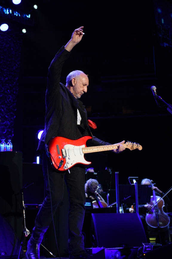 Pete Townshend provided some fretboard fireworks during The Who’s magnificent Madison Square Garden show on Monday, May 13th. (Photo by Frank White Photography)