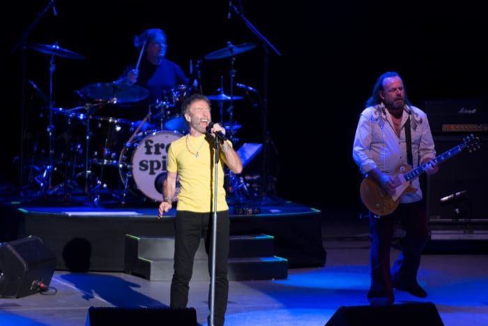 Singer Paul Rodgers during his headlining set Aug. 12 at the PNC Bank Arts Center in New Jersey. (Photo by Chris M. Junior)