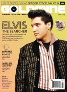 The cover for Goldmine's Elvis: The Searcher issue. This feature originally ran in Goldmine's May print edition.