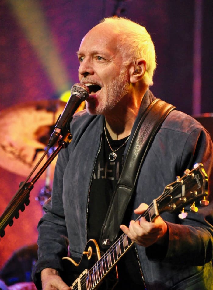 Peter Frampton on July 5, 2019 at Salle Wilfrid-Pelletier, Place des Art, Montréal - Photo by Alisa B. Cherry.