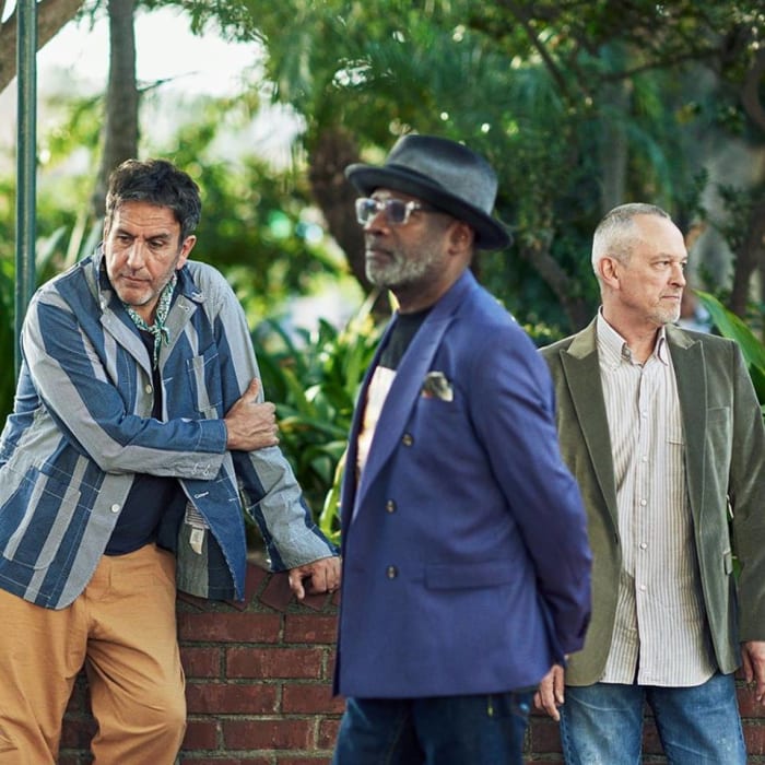 The three founding members of The Specials, (left to right) Terry Hall, Lynval Golding and Horace Panter, are currently touring in support of their new album, which is titled Encore. The tour hit Brooklyn Steel in Williamsburg, Brooklyn, New York on Friday, June 14th for a terrific and memorable show. (Photo by John Cheuse)