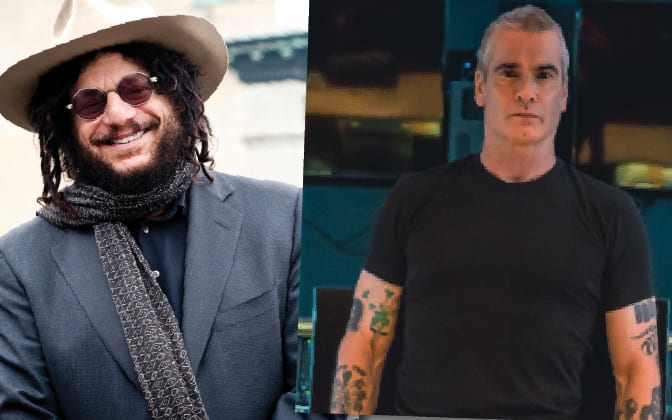 Don Was (left) And Henry Rollins are curators of the new business venture, Sound of Vinyl. Photo by Gabi Porter (Was) and BrandonChase (Rollins).
