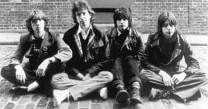 The Tom Robinson Band - (l-r) Dolphin Taylor drums/vcls; Tom Robinson bs/vcls; Danny Kustow gtr/vcls; Mark Ambler org/pno