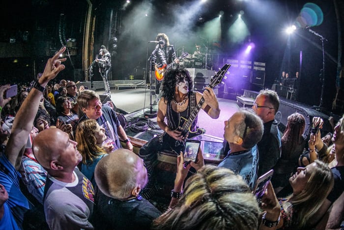 “Creatures of The Night“ themed electric show, Stardust Theater. KISS performed the show on both November 5 and 6. Photo by Will Byington.