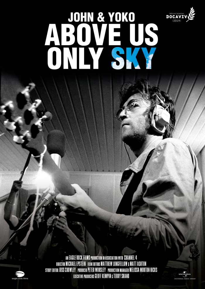 Above Us Only Sky, a new documentary film from director Michael Epstein that chronicles the recording of John Lennon’s landmark 1971 album Imagine, has its American premiere on A&E this Monday night, March 11th at 9 p.m. Eastern.