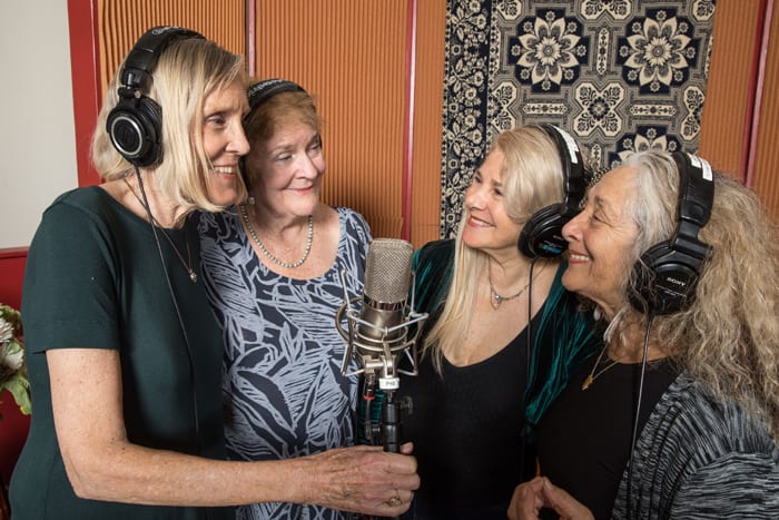 Ace of Cups in 2018 (L-R): Mary Simpson Mercy, Mary Gannon Alfiler, Denise Vitalich and Denise Kaufman. Jamie Soja/Sojaphotography.com/Courtesy of Shorefire Media.