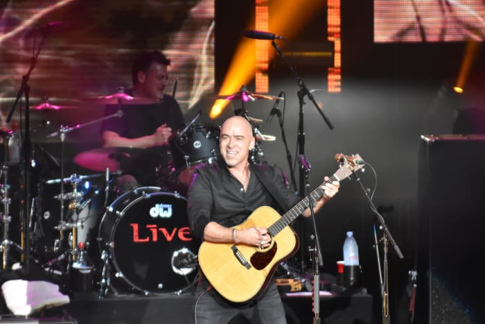 +Live+ singer Ed Kowalczyk performs "Selling the Drama" on June 15 at PNC Bank Arts Center in Holmdel, N.J. (Photo by Chris M. Junior)