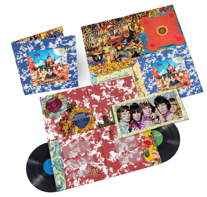 REQUESTED REISSUE: To commemorate the 50th anniversary of “Their Satanic Majesties Request,” ABKCO Music released a limited edition, deluxe double vinyl/double hybrid Super Audio CD package. The set contains both the stereo and mono versions of every song, all newly remastered by Bob Ludwig.