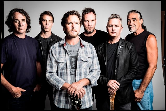 Pearl Jam celebrated May Day with a searing concert at New York City’s Madison Square Garden. (Photo by Danny Clinch)