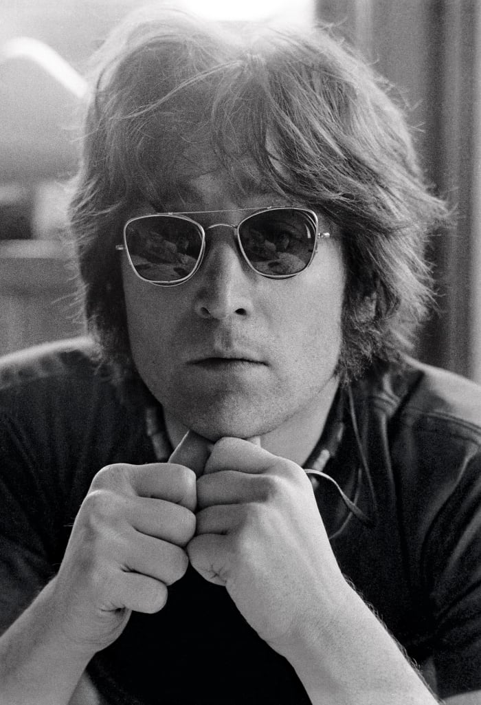 John Lennon photographed by Kieron ‘Spud’ Murphy at home at Tittenhurst, 17 July 1971. Photo by Spud Murphy © Yoko Ono Lennon.
