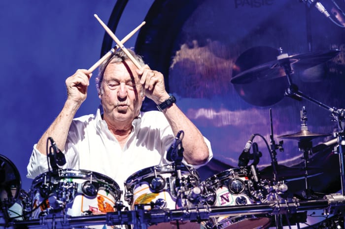 Nick Mason performing live with Saucerful of Secrets. Photo by Giuseppe Maffia/NurPhoto via Getty Images