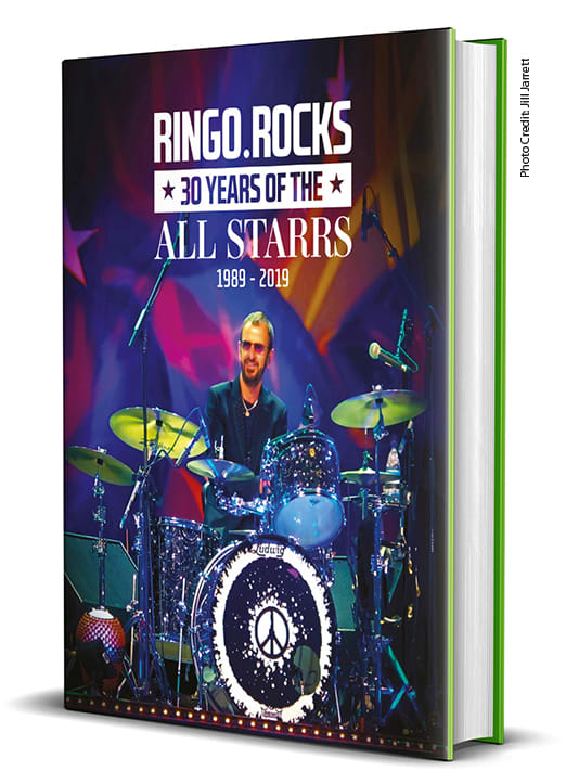 Ringo Starr's "Ringo Rocks: 30 Years of the All Starrs" book to be sold