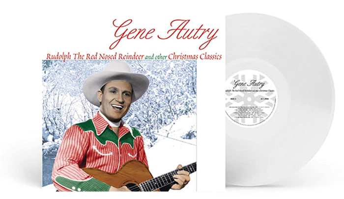 Gene Autry’s "Rudolph the Red Nosed Reindeer and Other Christmas Classics" is another classic reissue, and on 'snowy white' vinyl.