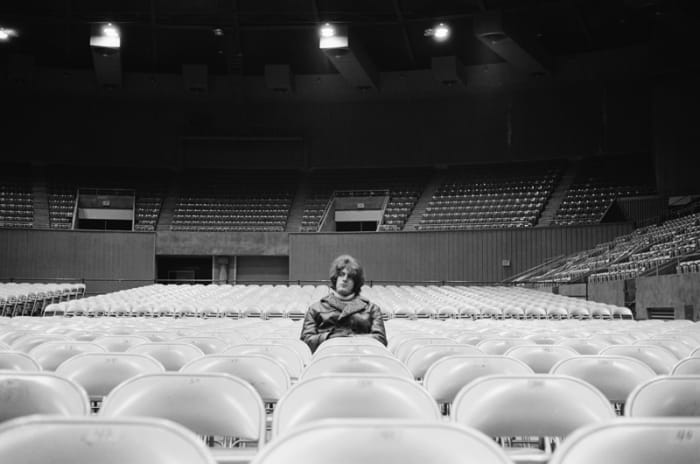 Tommy James before a concert at Ryder College, New Jersey, September 1968. (Photo by Don Paulsen/Michael Ochs Archives/Getty Images)