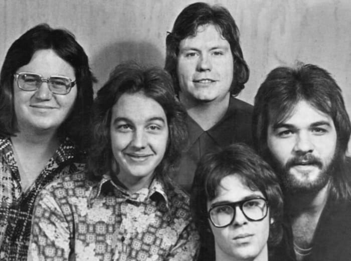 Magic L to R: Dan Hrdlicka, Steve Knill, Richard Reising (top), D. Dwight Krueger (bottom), George Sipl, photo courtesy of Adam Hrdlicka