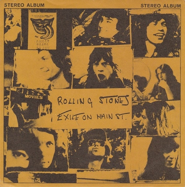 A Special Edition 7-inch of 'Exile On Main St.' released by Atlantic in the U.S. in May 1972. Image courtesy of 45Cat.com