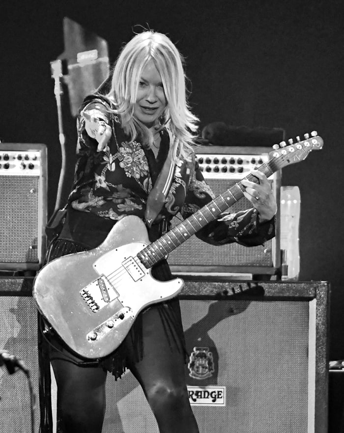 Nancy Wilson of Heart performing onstage during the 2019 iHeartRadio Music Festival at T-Mobile Arena on September 20, 2019 in Las Vegas. Photo by Ethan Miller/Getty Images
