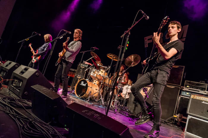 The Vapors are pictured here performing at Salisbury City Hall in Salisbury, England on October 28, 2017. (Photograph courtesy of ©Derek D’Souza at www.derekdsouzaphotography.com, Instagram #derekdsouza)
