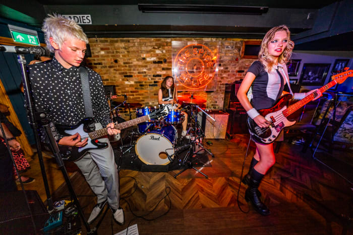 The Molotovs are pictured here during their headline set at the club The Spice of Life in Soho, London on Saturday, September 3rd. (Photograph courtesy of ©Derek D’Souza at www.derekdsouzaphotography.com, Instagram #derekdsouza)