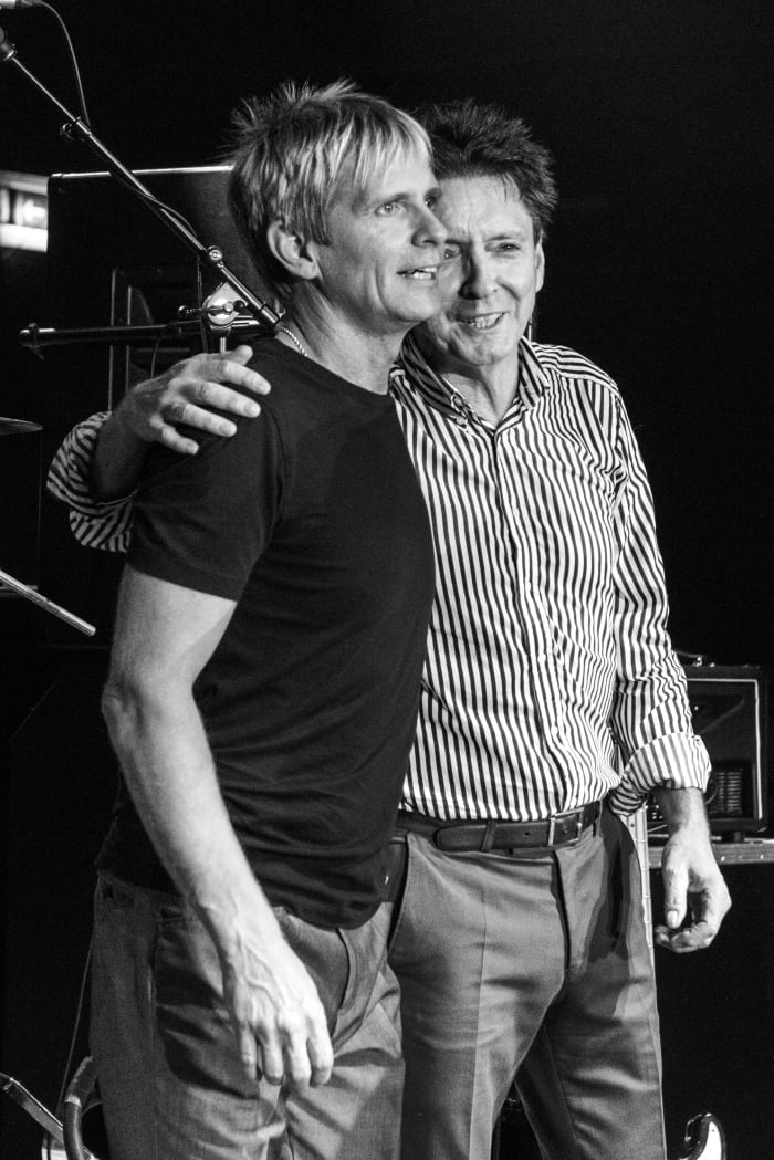 Russell Hastings (left) and Bruce Foxton. (Photograph courtesy of ©Derek D’Souza at www.derekdsouzaphotography.com, Instagram #derekdsouza)