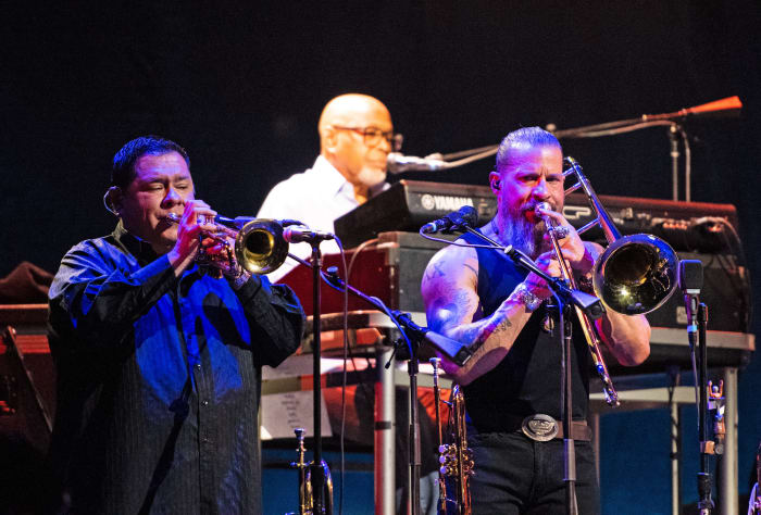 From left to right: Adolfo Acosta, Roger Smith and Mike Bogart on November 18. (Photo by Chris M. Junior)