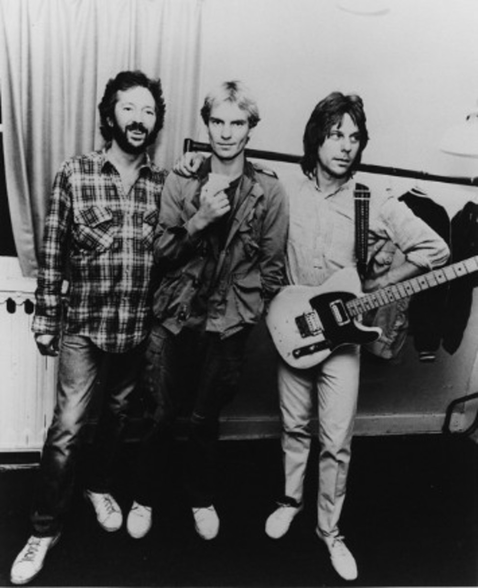 Eric Clapton, Sting, Jeff Beck