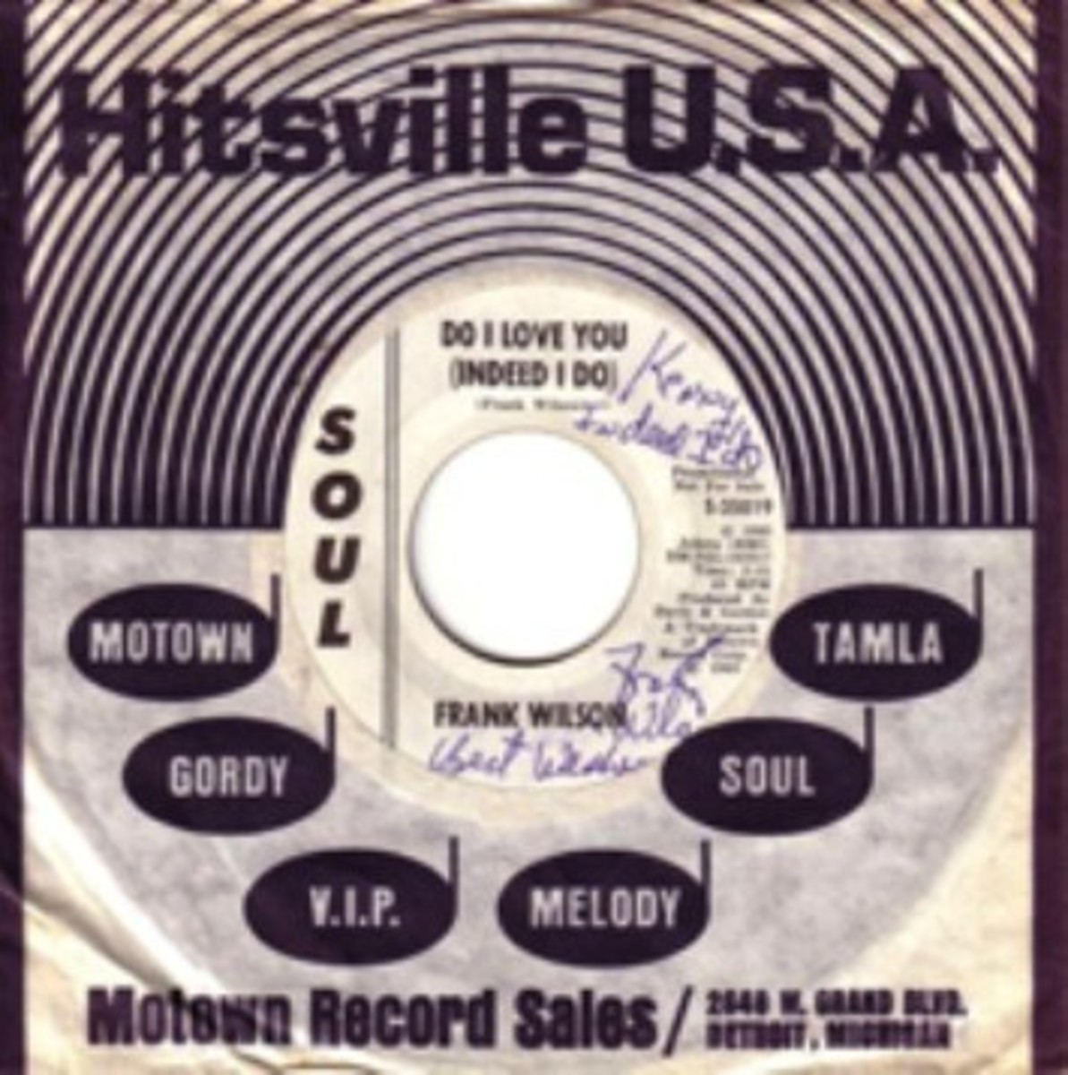 This ultra-rare Northern Soul 45 will be auctioned March 14 by UK dealer John Manship.