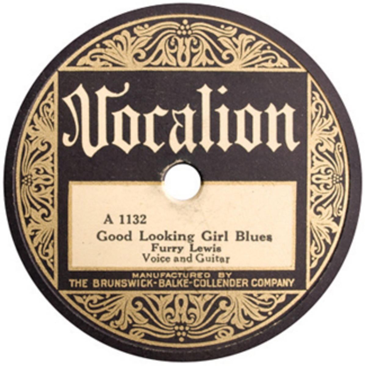 Furry Lewis Good Lookin Girl Blues Vocalion A 1132