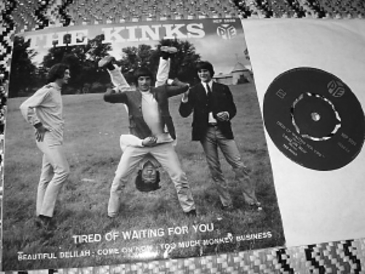 The-Kinks-vinyl-record-Tired-of-Waiting-For-You