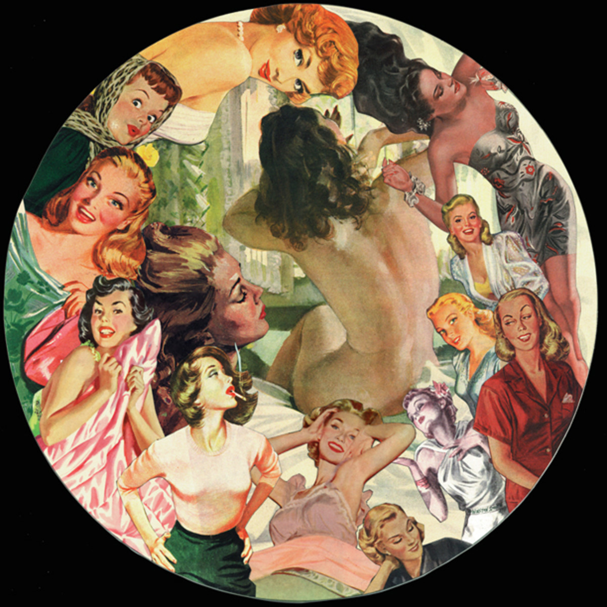 Swag picture disc for "Different Girls." 