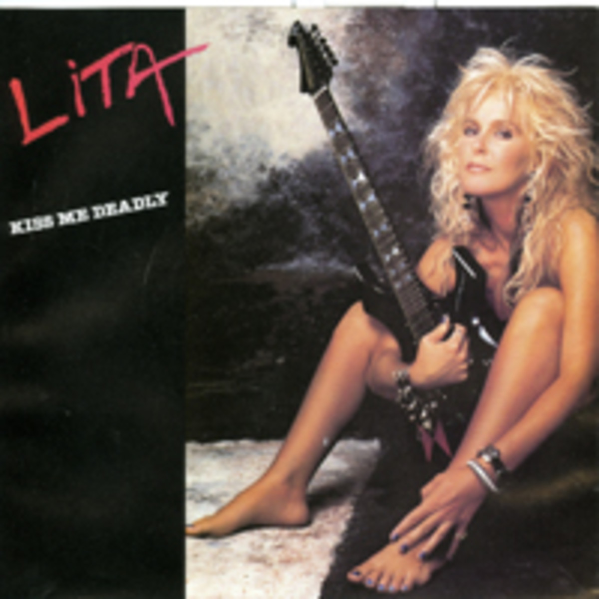 Lita Ford Kiss Me Deadly Picture Sleeve