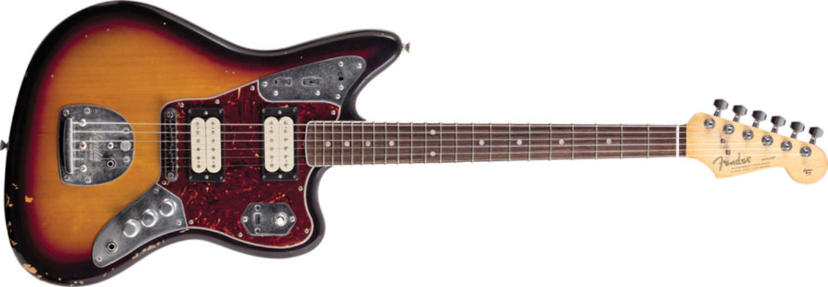 Fender Honors Nirvana S Cobain With Signature Jaguar Guitar Goldmine Magazine Record Collector Music Memorabilia