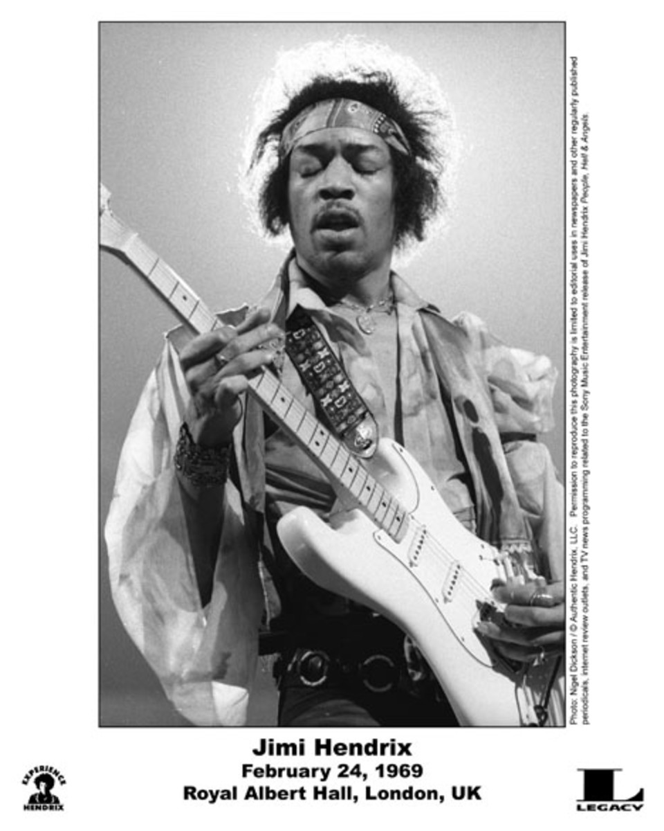 Jimi Hendrix publicity photo