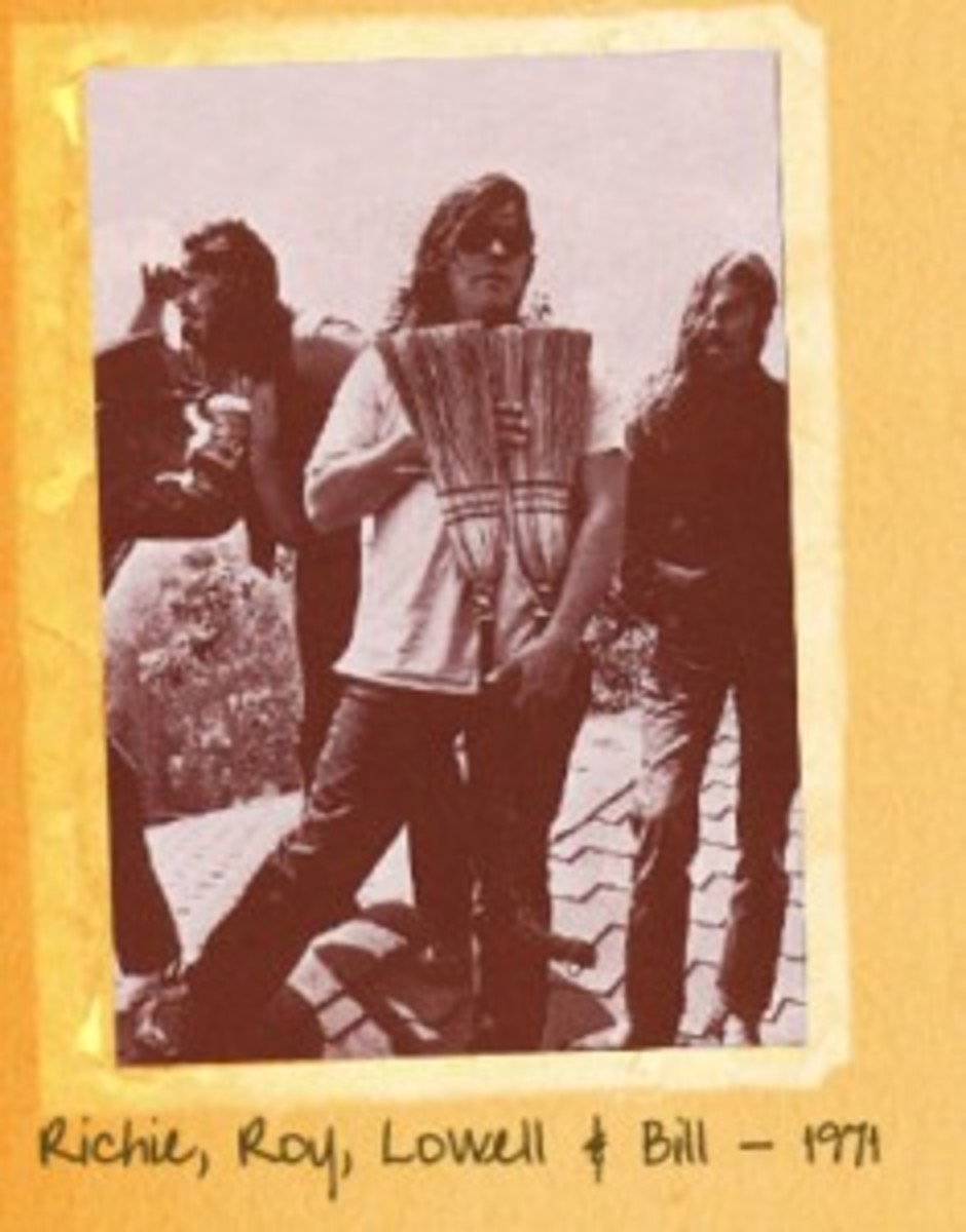 Little Feat 1971 Richie, Roy, Lowell and Bill