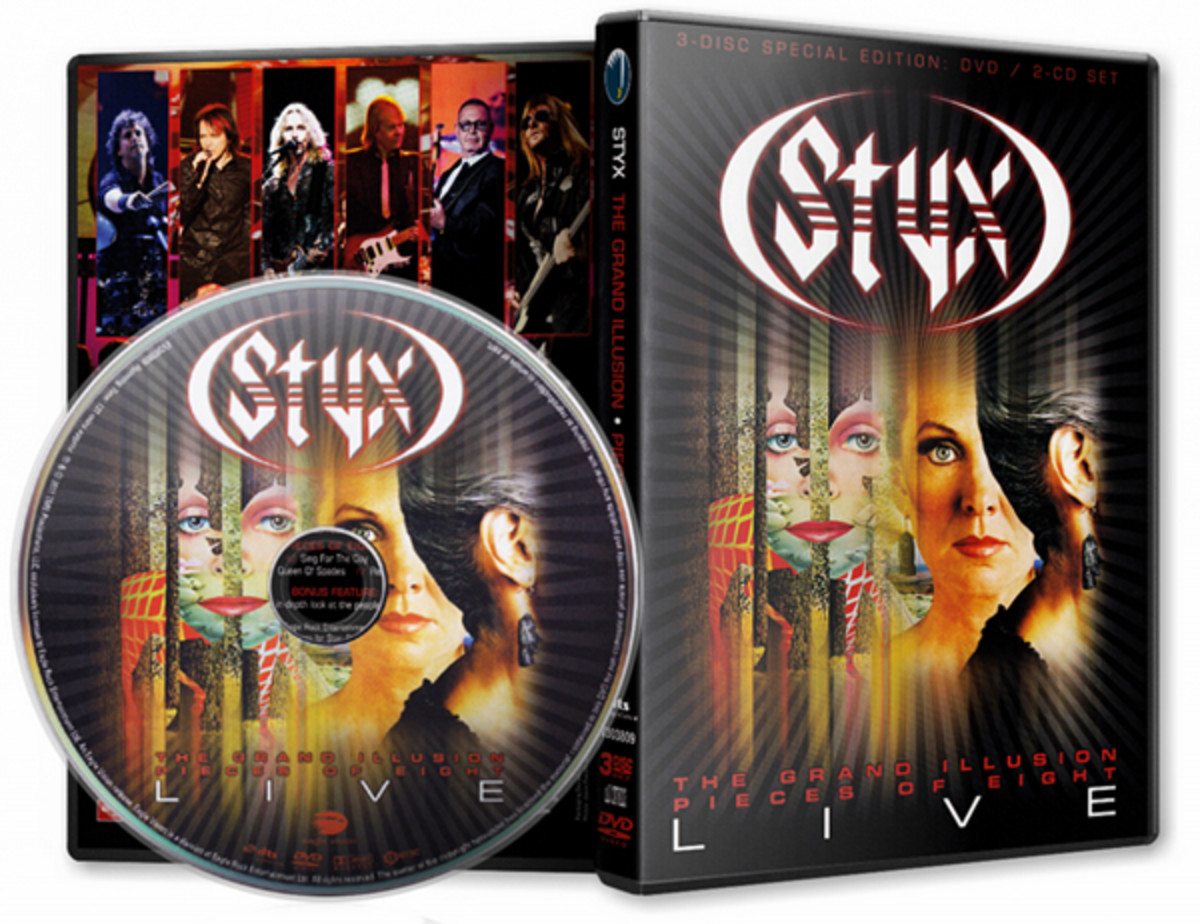 Grand Illusion Pieces of Eight Live by Styx