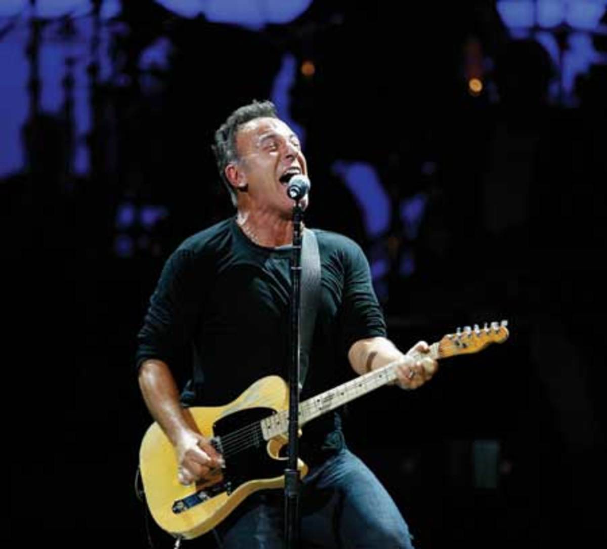 Bruce Springsteen and his E Street Band bring the same intensity onstage now, as shown at this performance at New York's Carnegie Hall on May 13, 2010, as 40 years ago. (AP Photo/Jason DeCrow).