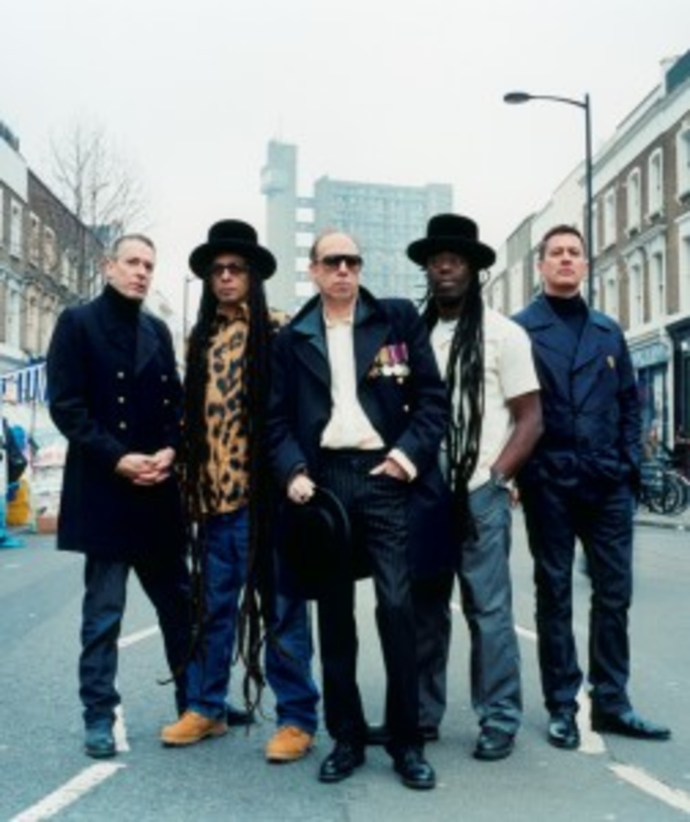 The reunited original lineup of Big Audio Dynamite performed a well-received concert at New York City’s Roseland Ballroom on Tuesday, April 19th. (Photo is courtesy of Sony Music.)