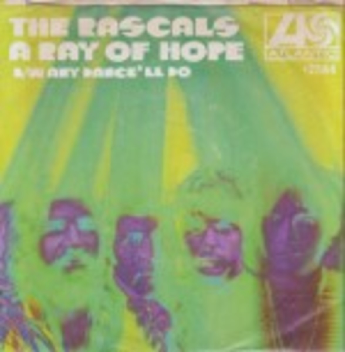 The Rascals A Ray Of Hope picture sleeve