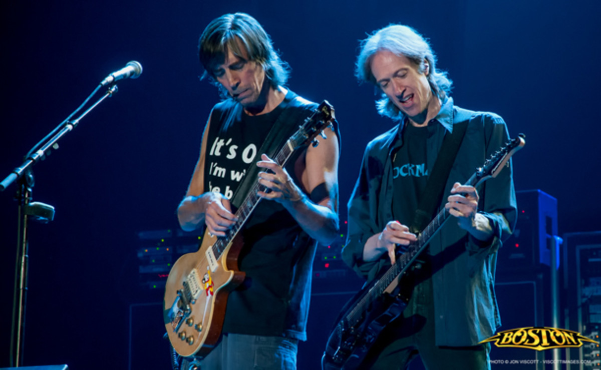 Tom Scholz Gary Pihl photo by Jon Viscott