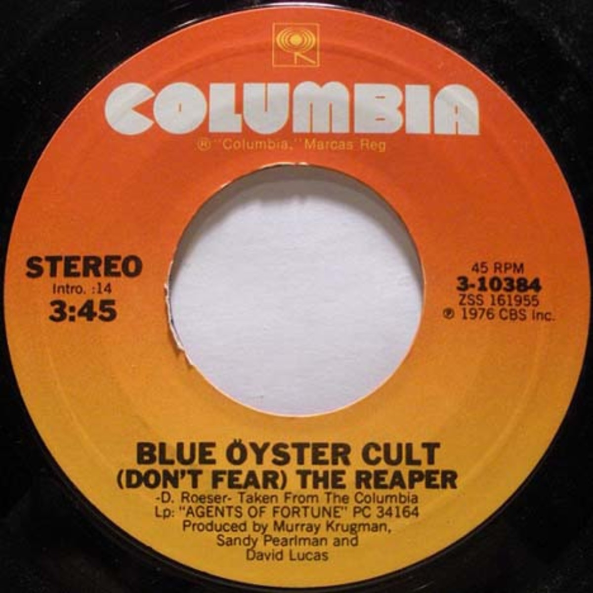 Blue Oyster Cult Don't Fear The Reaper