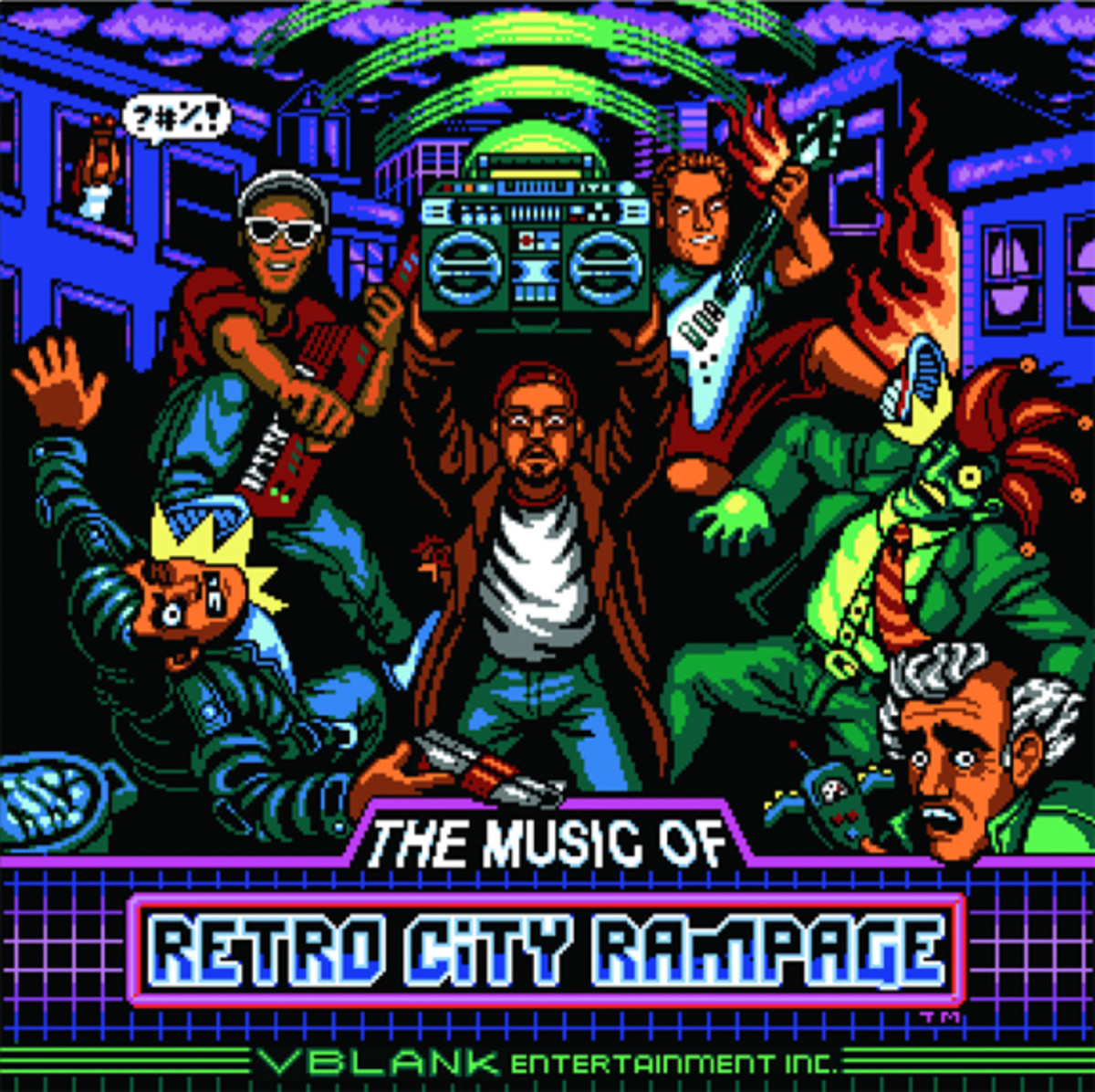 Retro City Rampage soundtrack on vinyl