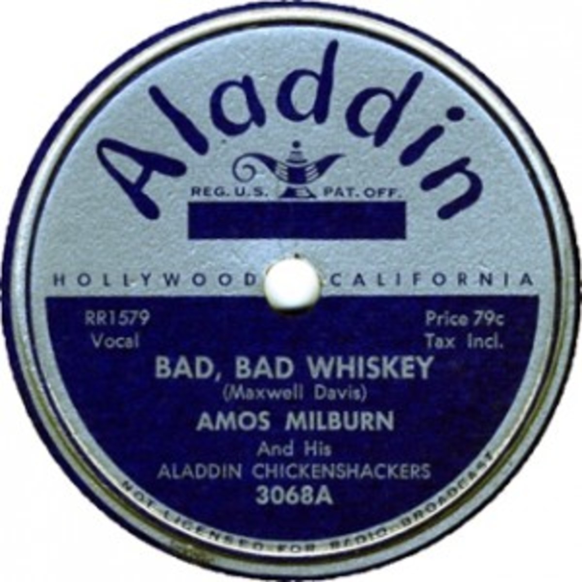 Amos Milburn Bad Bad Whiskey