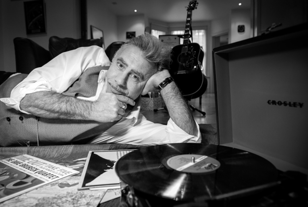  Glen Matlock enjoys his vinyl records. Photo by Tina Korhonen, courtesy of publicity.