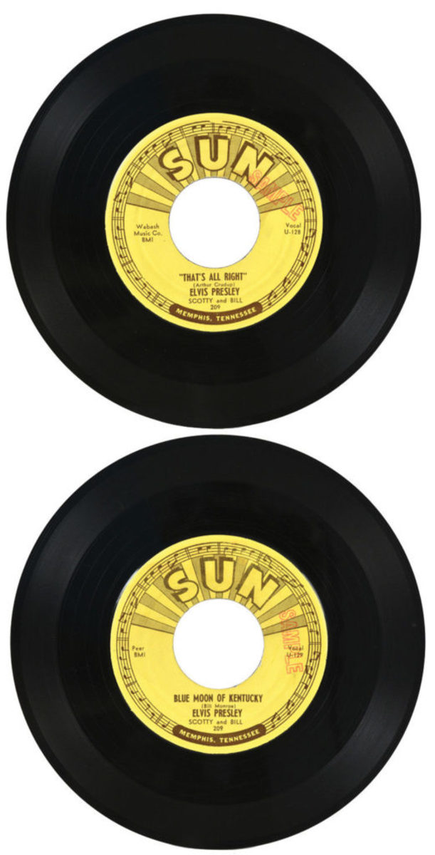  Elvis Sun Records set sample photo