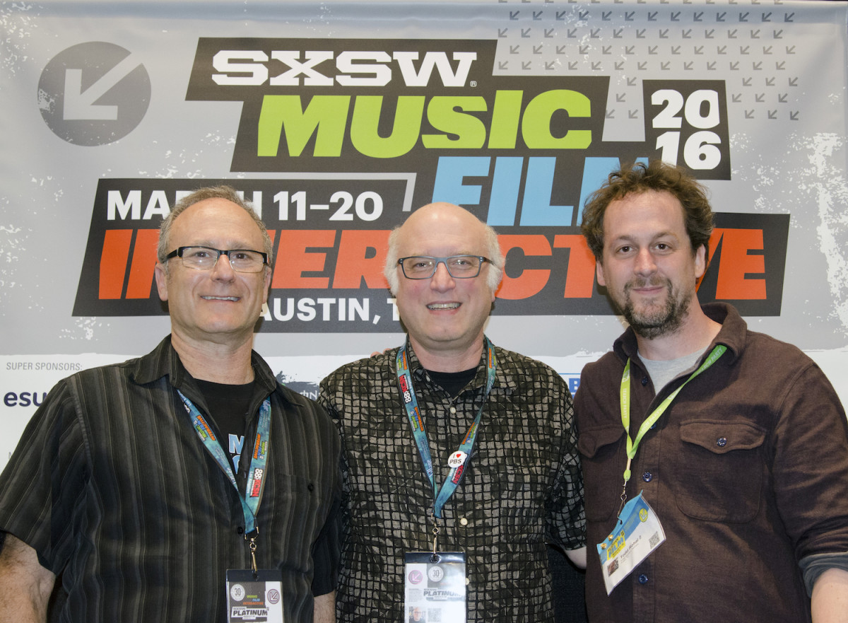 Left to right: John Heyn, Jeff Krulik and Todd Rohal (Photo by Chris M. Junior)