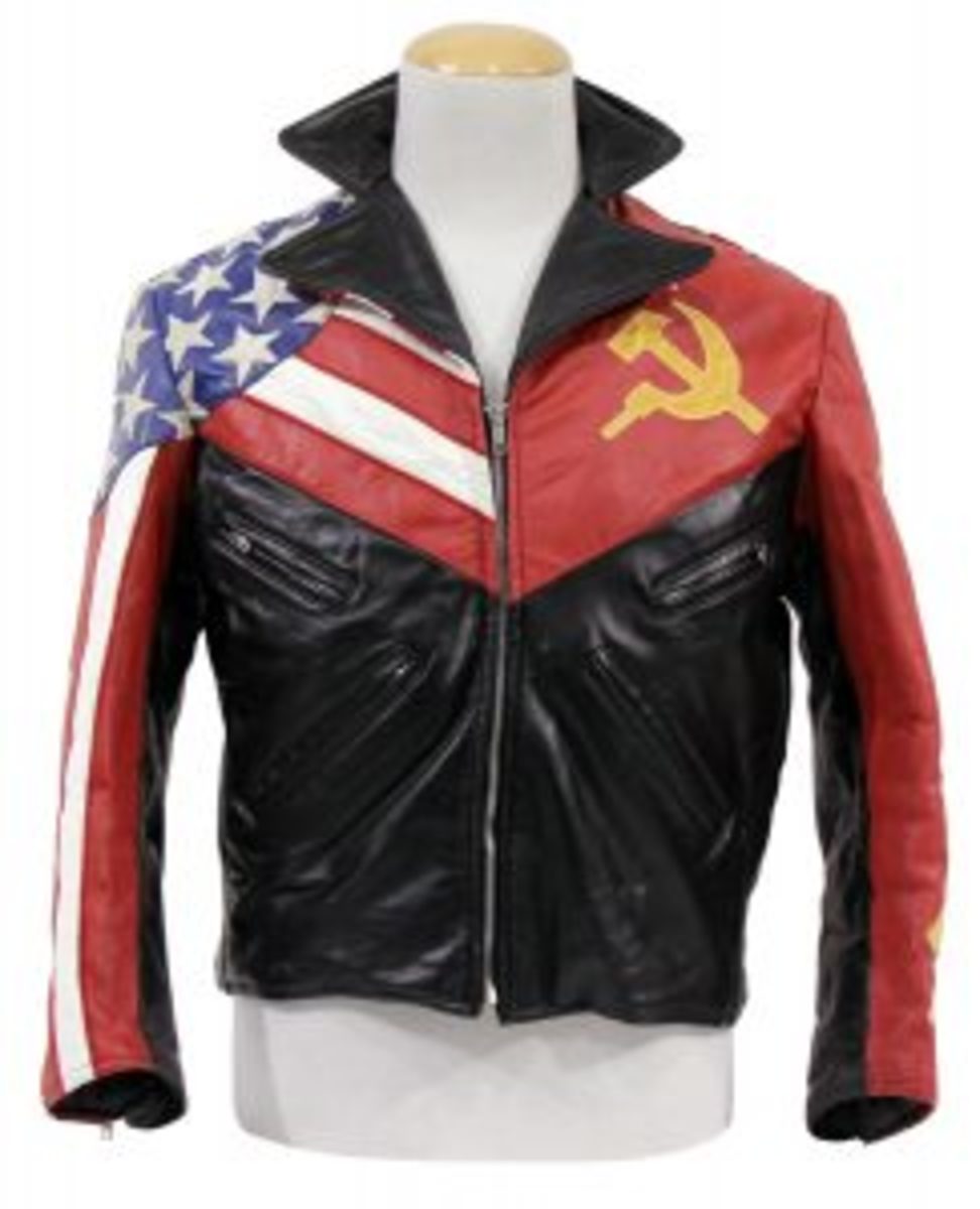 Moscow Peace Festival jacket. Photo courtesy of Backstage Auctions.