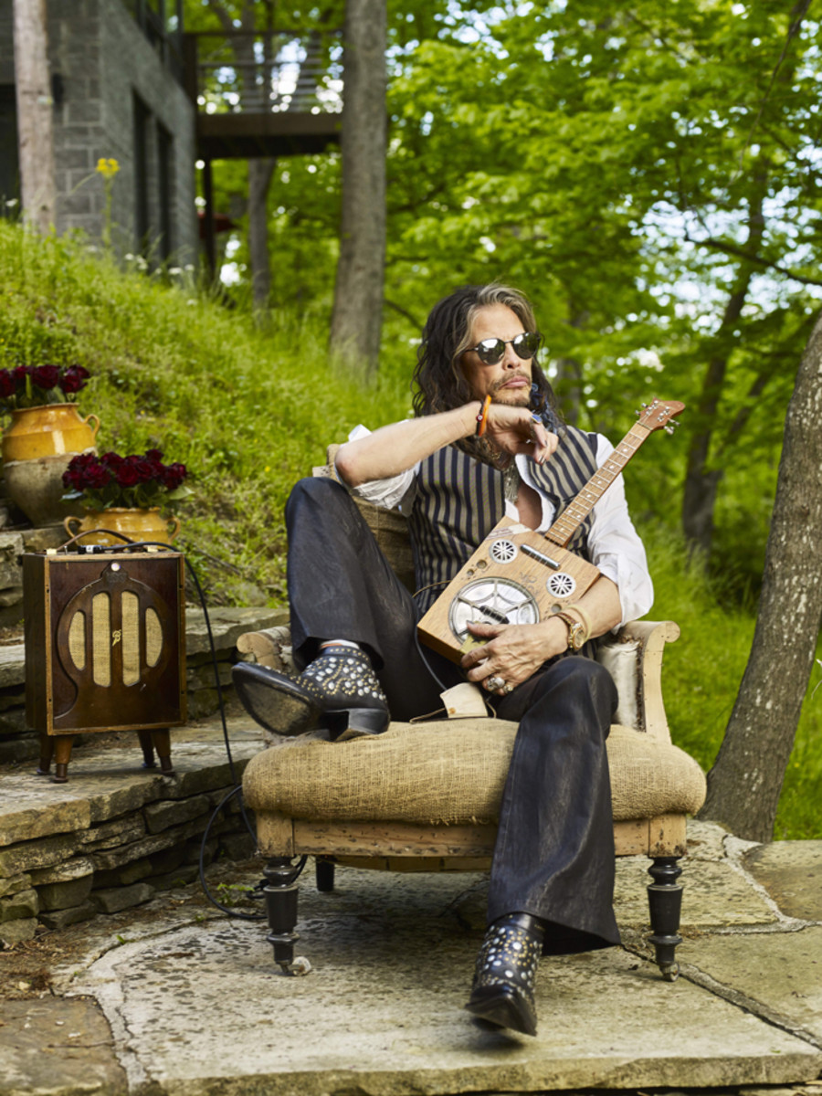 Steven Tyler moved down to Nashville, Tennessee to acclimate himself to all things melodically country. He thinks the change helped him produce some of the best songs he’s ever written. “It’s something in the water,” he claims. (Publicity photo)